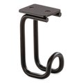 Safco Table Hooks, 1.25 x 1.75 x 3.25, Black, 6PK 2254BL